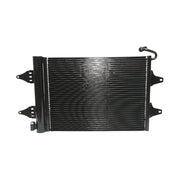 Radiatore climatizzazione (condensatore AC) – VW, Seat, Skoda Dimensioni: 352 × 480 mm Codici OEM compatibili: 5Z0820411D, 6Q0820411J, 35480, 1924005449