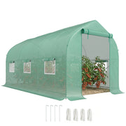 Serra tunnel da giardino ¨C zephmum ¨C verde, 400x200x200cm