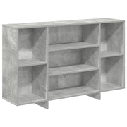 Credenza | Madia | Buffet da pranzo | Armadio da pranzo Grigio Cemento 120x30x75 cm in Truciolato