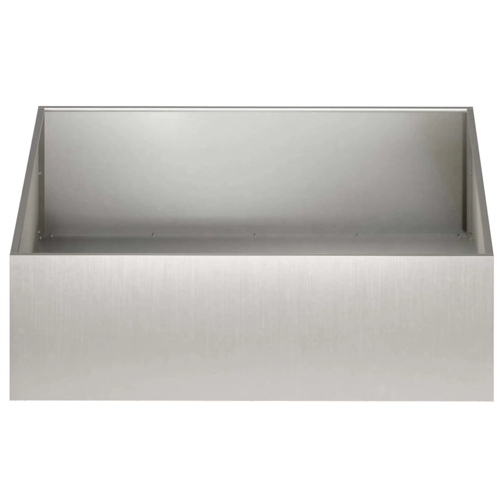 Vaso da giardino Argento 100 x 100 x 30 cm Acciaio Inox 8005086