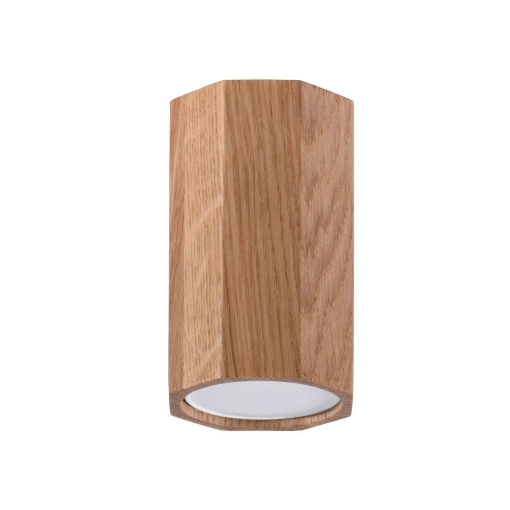 Spot soffitto RUVANO 10 rovere scuro GU10 Pure Lume