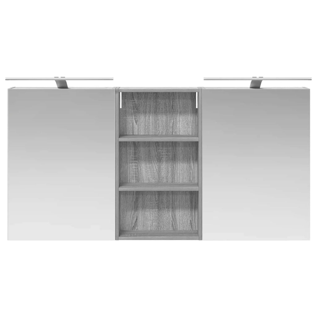 Set di Armadi da Bagno con lo scaffale 3 pcs 140 x 14,5 x 70 cm 3403789