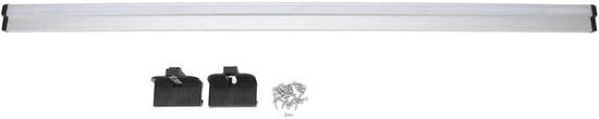 Rail di guida per finestra scorrevole 980mm - Guida in alluminio - Adatto per auto camper/autocaravan - Installazione facile - 28 accessori inclusi - Compatibile con illuminazione - Guida per tavolo scorrevole