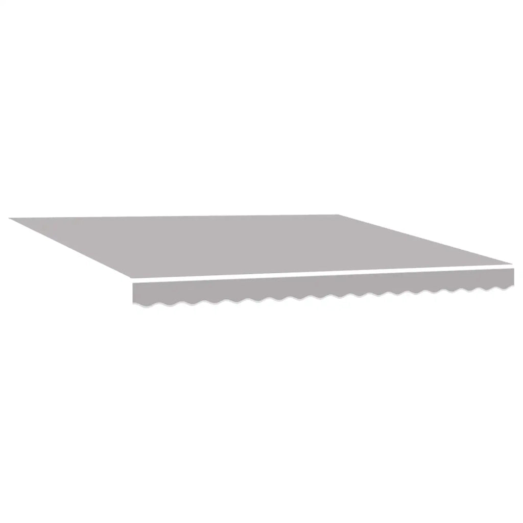 Tenda Retrattile Grigio chiaro 4 × 3 m Tela e Alluminio