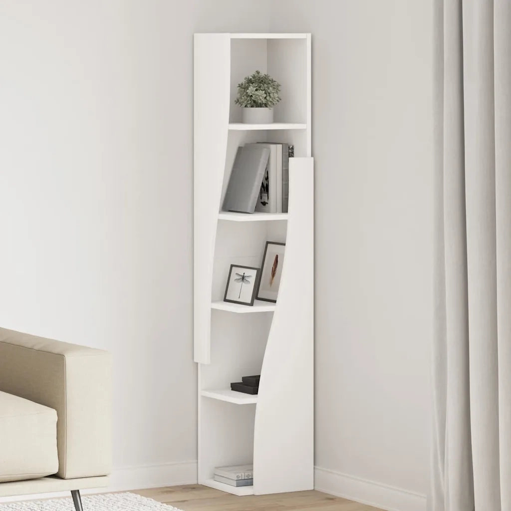 Mobile angolare 27,5x27x140cm Legno multistrato 889865