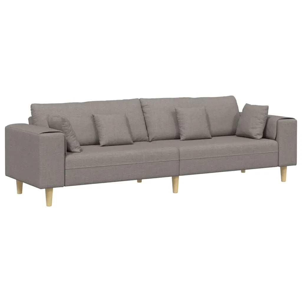 Divano con cuscino Talpa 250 x 77 x 76 cm Tessuto 3335148