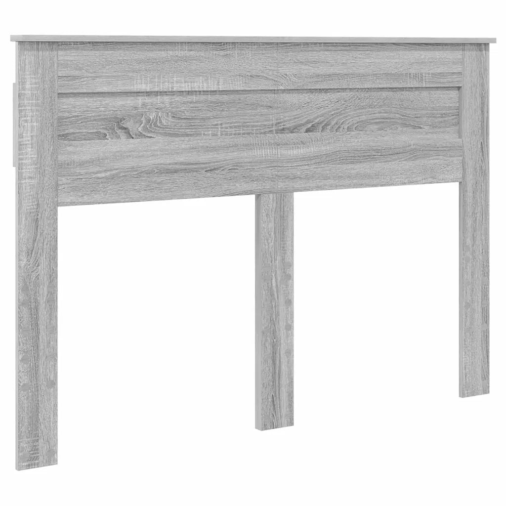 Testiera-Testata-Testiera Decorativa Grigio Sonoma 140 cm Legno multistrato 589909