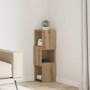 Mobile angolare Rovere artigianale 25,5x25x80cm