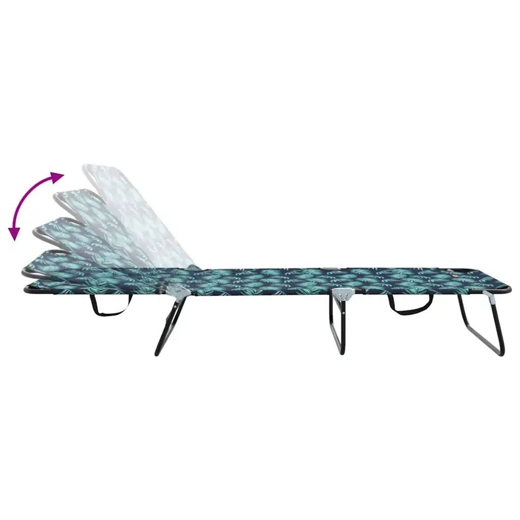 Lettino prendisole pieghevole Multicolore 188 x 57 x 86,5 cm 42003145