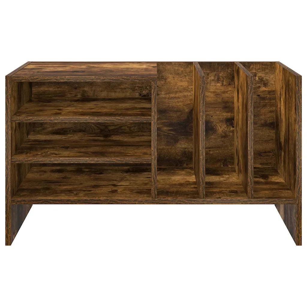 Mobile porta vinili Rovere fum¨¦ 78.5 x 35 x 45 cm CFW8340092