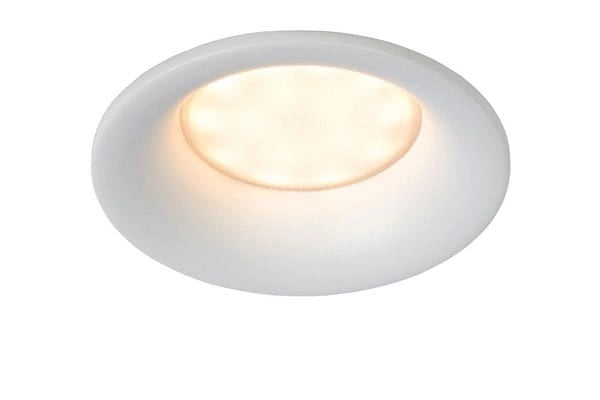 Faretto incasso Lucide Ziva bianco alluminio GU10 5W