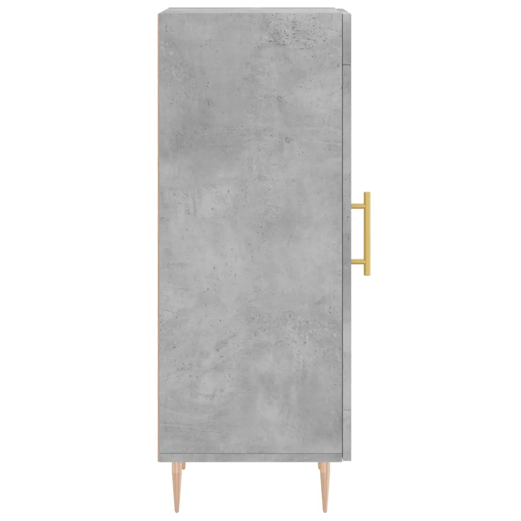 Credenza-Buffet-Armadio da cucina Grigio Cemento 34,5x34x90 cm in Legno Multistrato 409927