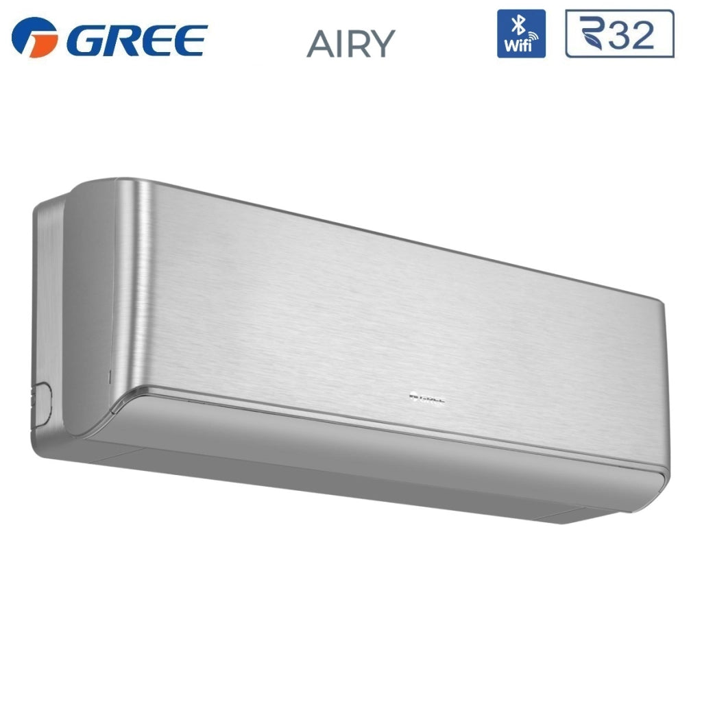 Condizionatore Gree Airy Silver 9000 Btu GWH09AVCXB-K6DNA1B R-32 Wi-Fi Integrato
