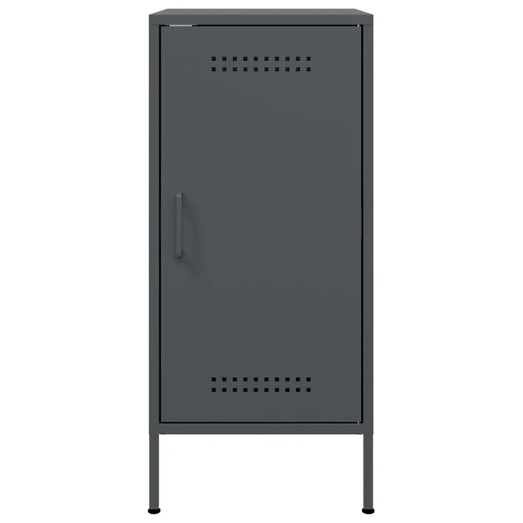 vidaXL Credenza Antracite 36x39x79 cm in Acciaio