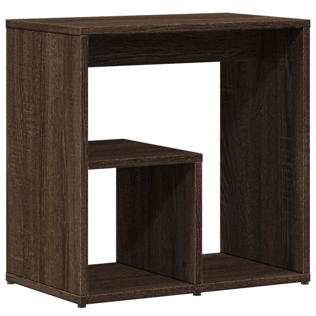 Tavolini 2 pz Rovere Marrone 50x30x50 cm in Legno Multistrato 840568