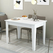 Eupilio, Tavolo Fisso 4 Posti, 72x110x75h cm Bianco