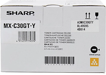 ORIGINAL Sharp toner giallo MX-C30GTY ~6000 Seiten