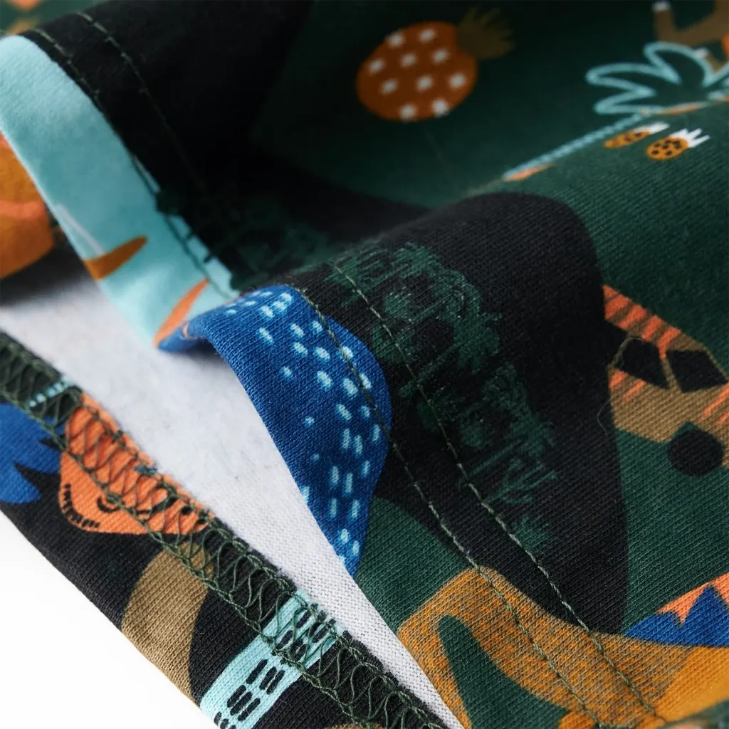 Pigiama da Bambino a Maniche Lunghe Verde Scuro 116 CFW3649862