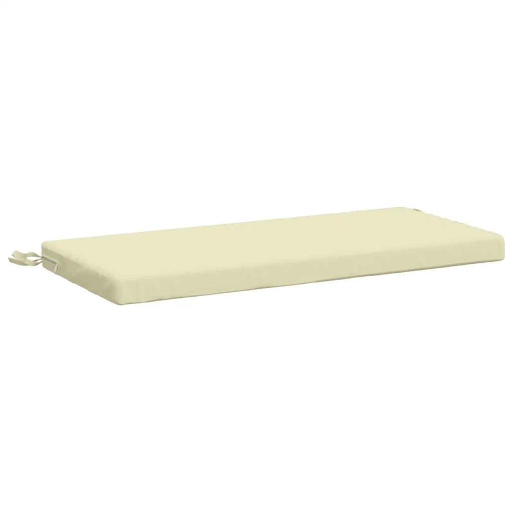 Cuscini per Panchina a 2 Pezzi SOEST 2 pz 100% Poliestere Crema 948709