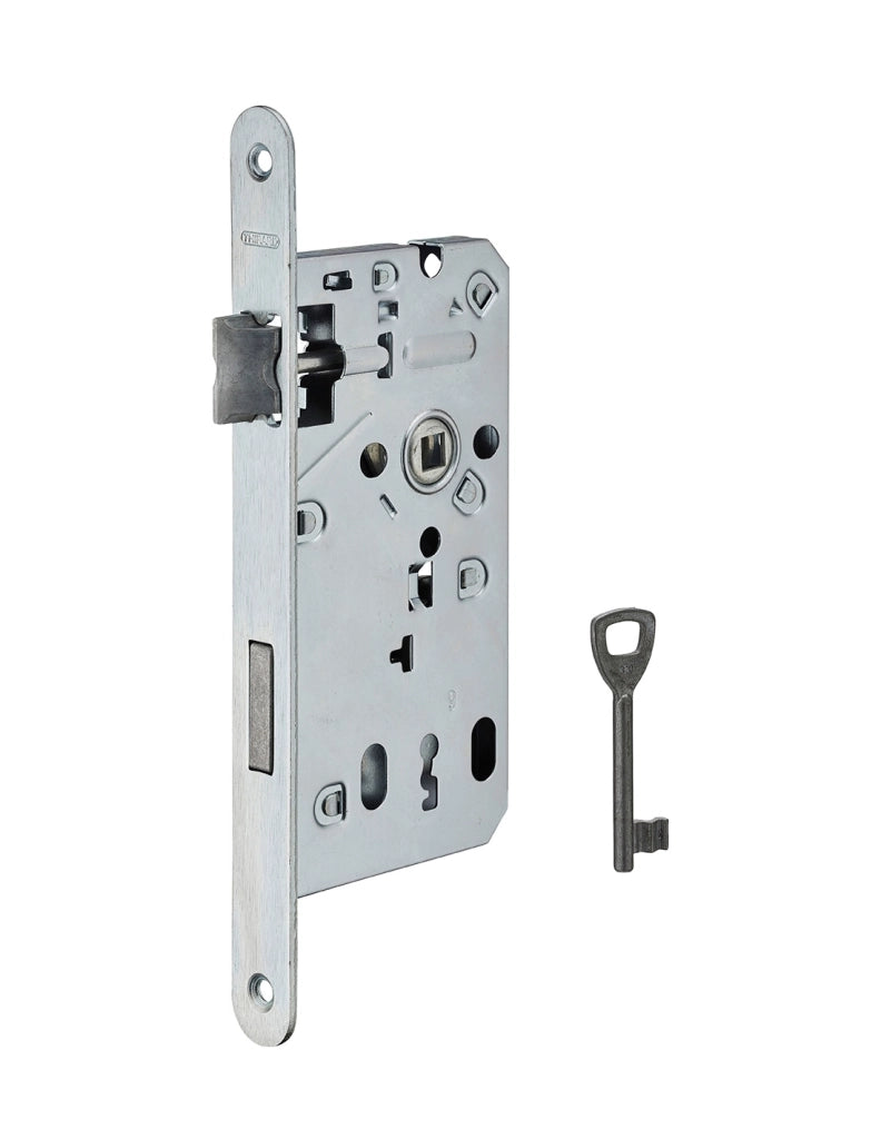 Serratura da incasso Patent per porta interna, asse 50 mm, interasse 72 mm, 1 chiave – THIRARD