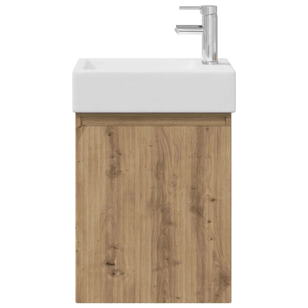 Mobile bagno con rubinetto Rovere Artigianale 889460
