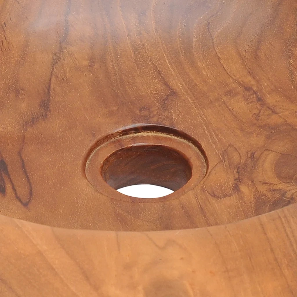 Lavabo in Legno di Teak 45 cm cod mxl 54534