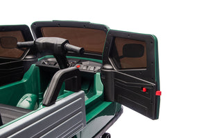 Macchina Elettrica per Bambini Licenza Piaggio Apecar 12V Verde