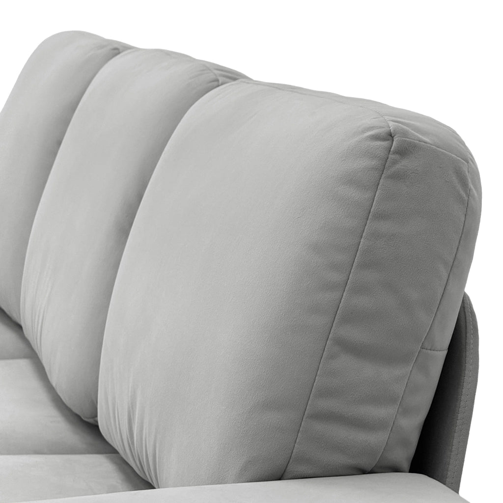 Divano Angolare con Contenitore e Ottomane ¨C MINIMAL ¨C Tessuto, 245 cm