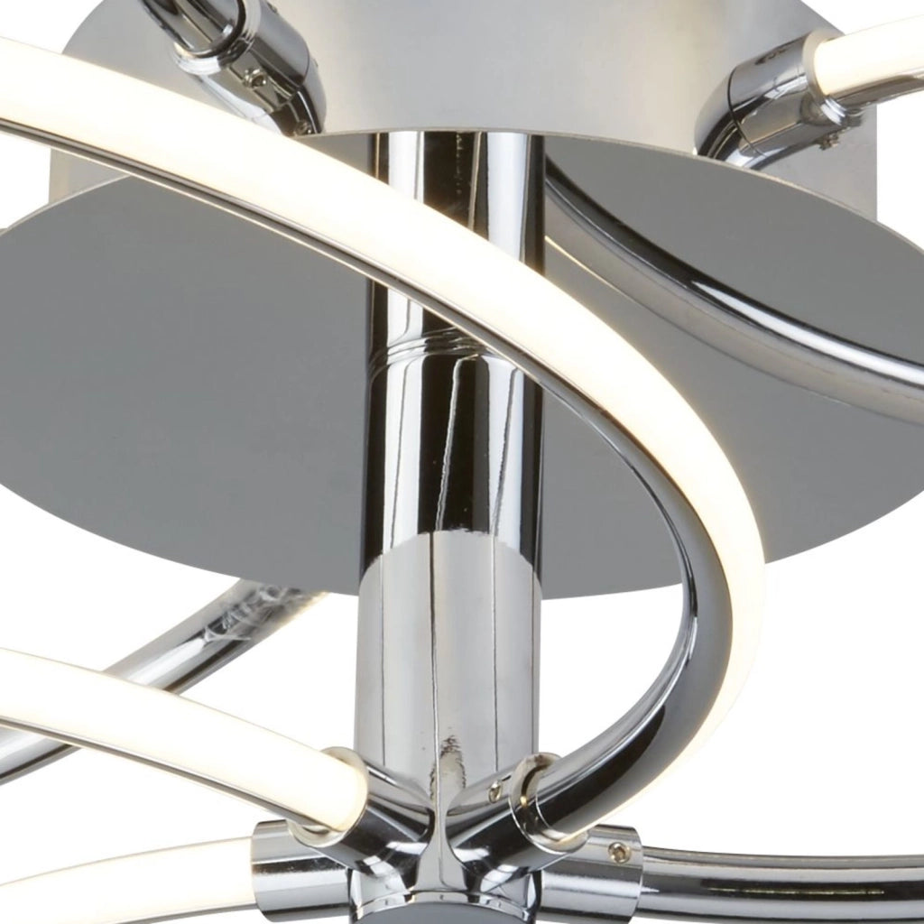 Lampada a Soffitto Tiffany Asheville Metallo Bronzo Valiant 2 Luci E27
