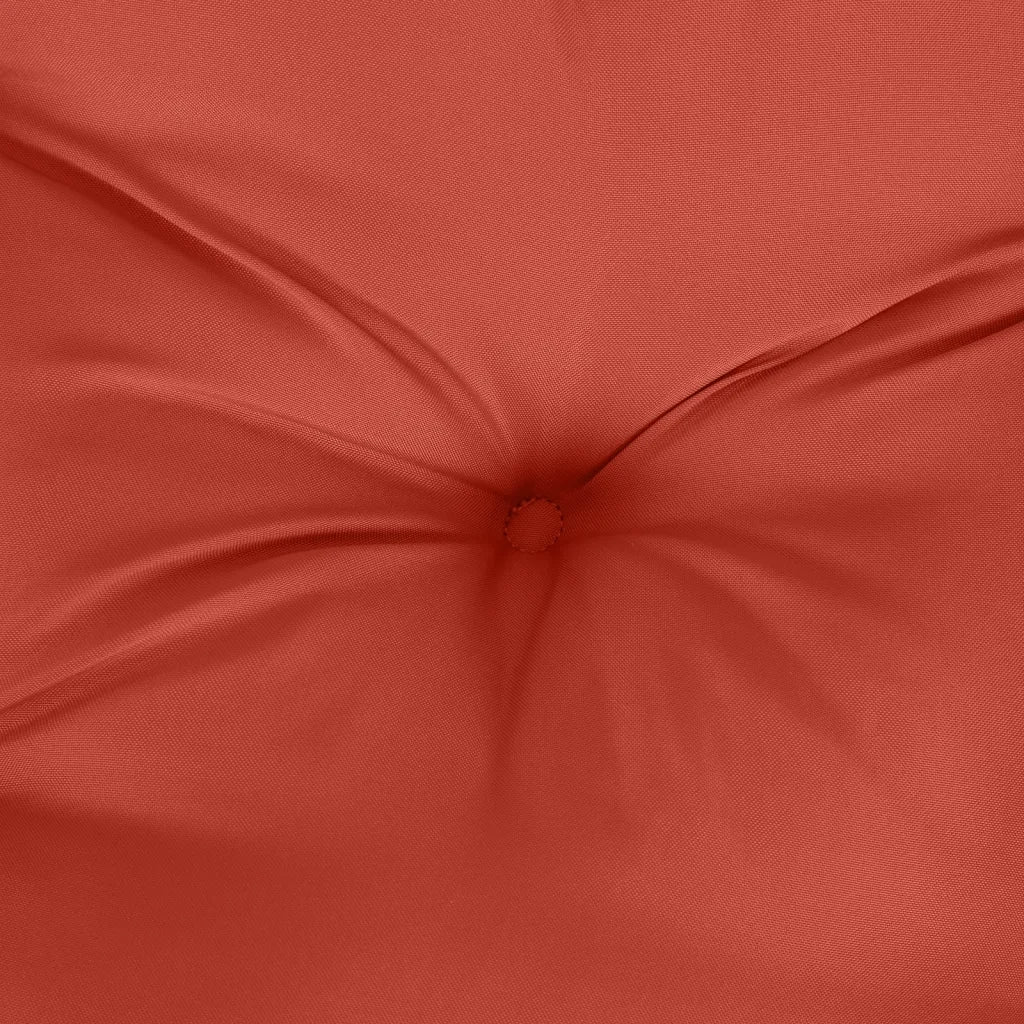 Cuscino Panca Giardino Rosso MÃ©lange 120x50x7cm Tessuto