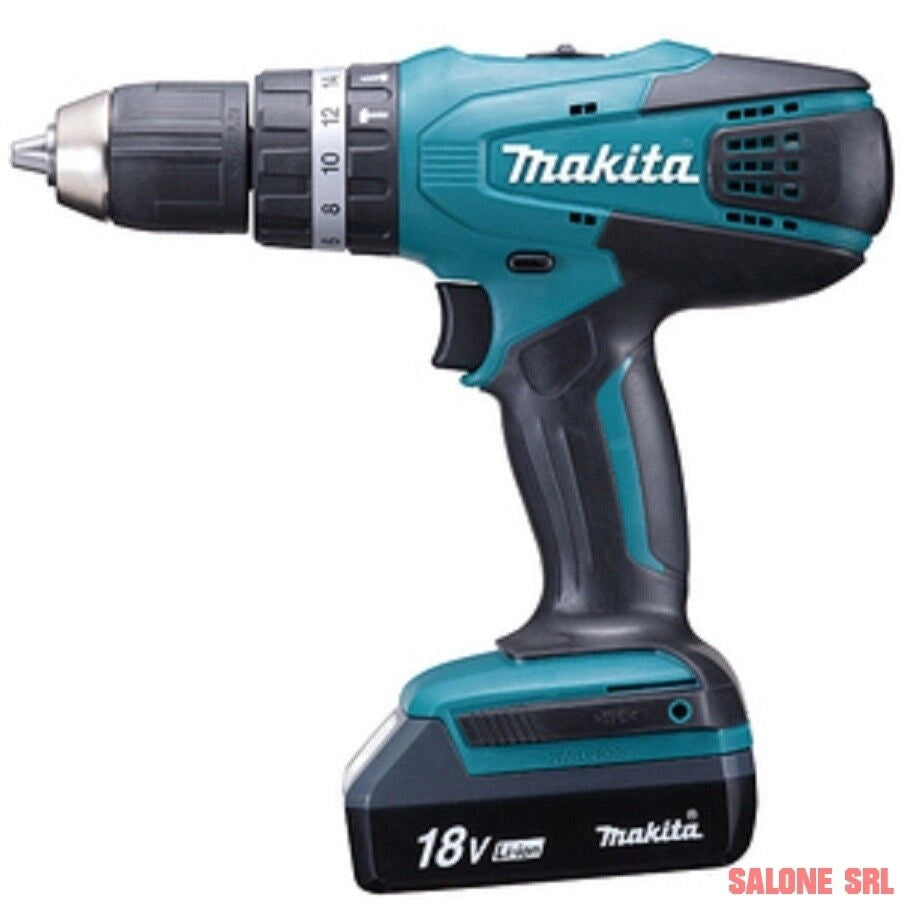 MAKITA TRAPANO C/PERCUSSIONE HP488D006 18V  2 batterie 2,0 Ah