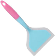 Spada in Silicone Resistente al Calore - Bocca Larga - Disegno a Due Colori - Manico Ergonomico - Utensile da Cucina Sicure - Cottura senza Aderenza - Cucchiaio da Cottura