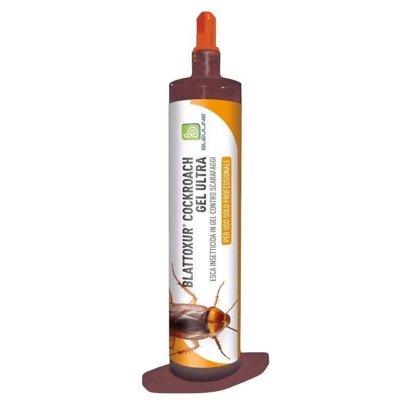 Blattoxur Gel Ultra Disinfestazione Blatte Scarafaggi, Siringa 35 g | Bleu Line