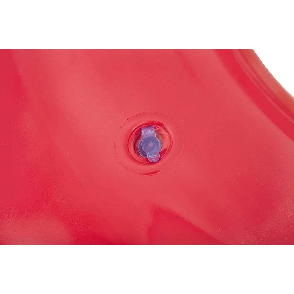 Trade Shop - Salvagente Palme Tropicali Floreali 119cm Ciambella Gonfiabile Mare Piscina 3623 -