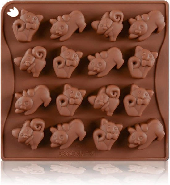 Forma di silicone per dolci, forma per gatti, forma antiaderente, forma per caramelle, forma per cioccolato, forma per torte, forma 3D per caramelle, per goderti il tempo di creazione in cucina