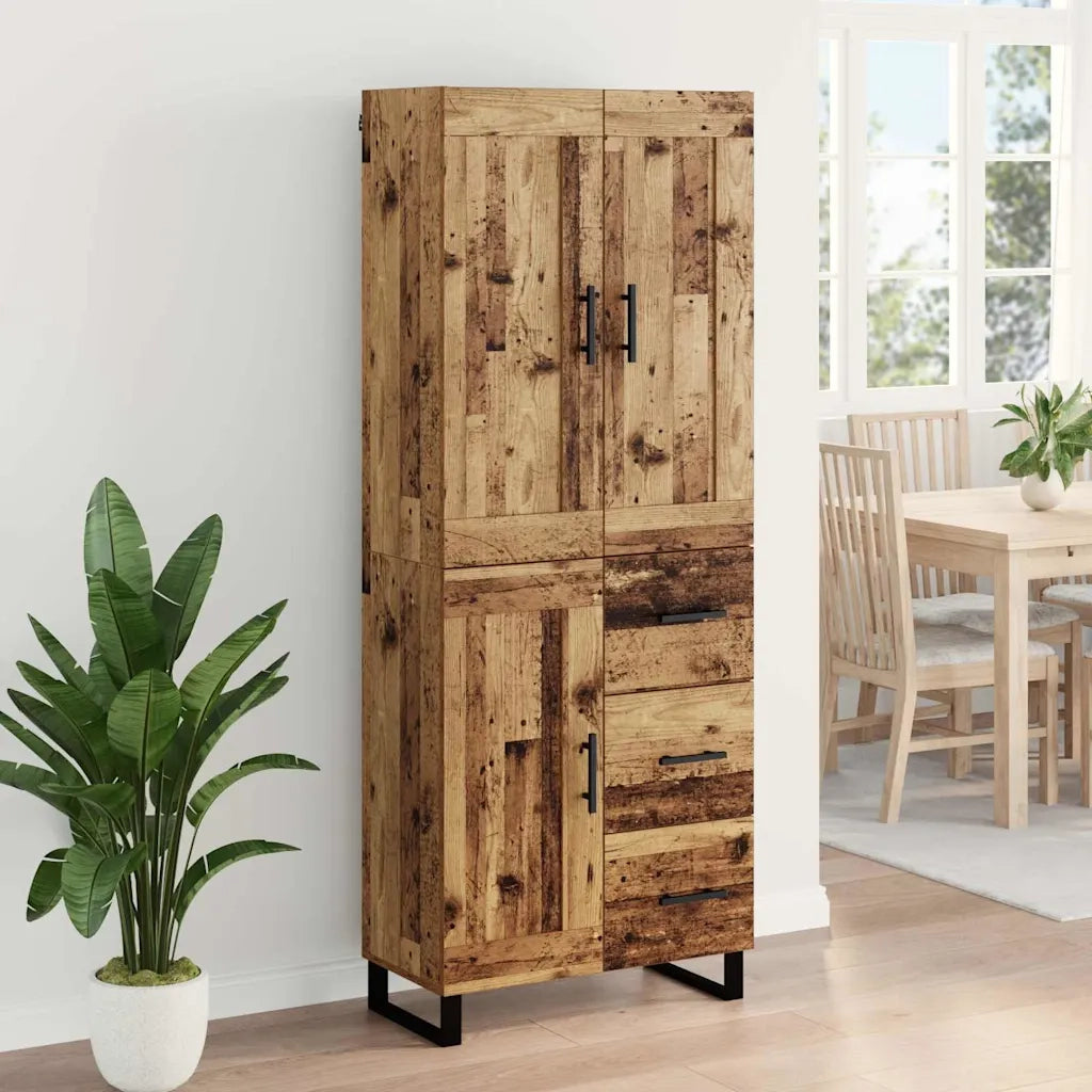 Credenza Legno vecchio 69,5 x 34 x 180 cm Legno multistrato 3415609