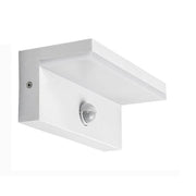 Trade Shop - Applique Per Esterno 10 W Con Sensore Pir Di Movimento Tecnologia Cct Ip54 Ss-esa-013c - Bianco
