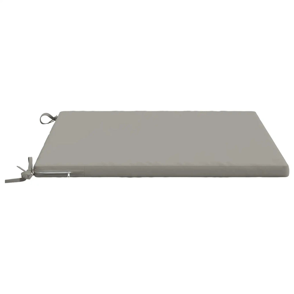 Cuscini per Sedia in 4 Pezzi SOEST 4 pz 100% Poliestere Grigio 944624