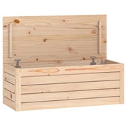 Contenitore Portaoggetti 89x36,5x33 cm Legno Massello Pino CFW3663960