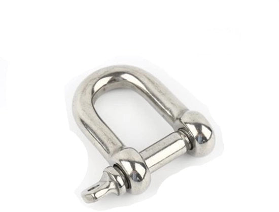 Fermo D8 in Acciaio Inox - Connettore Rapido - Duraturo - Adatto per Riciclaggio di Veicoli - 19,8 x 8,4 x