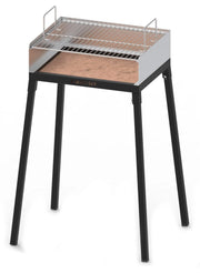 Barbecue a Carbone Carbonella con Griglia in Acciaio Inox Famur BK 6 Camping