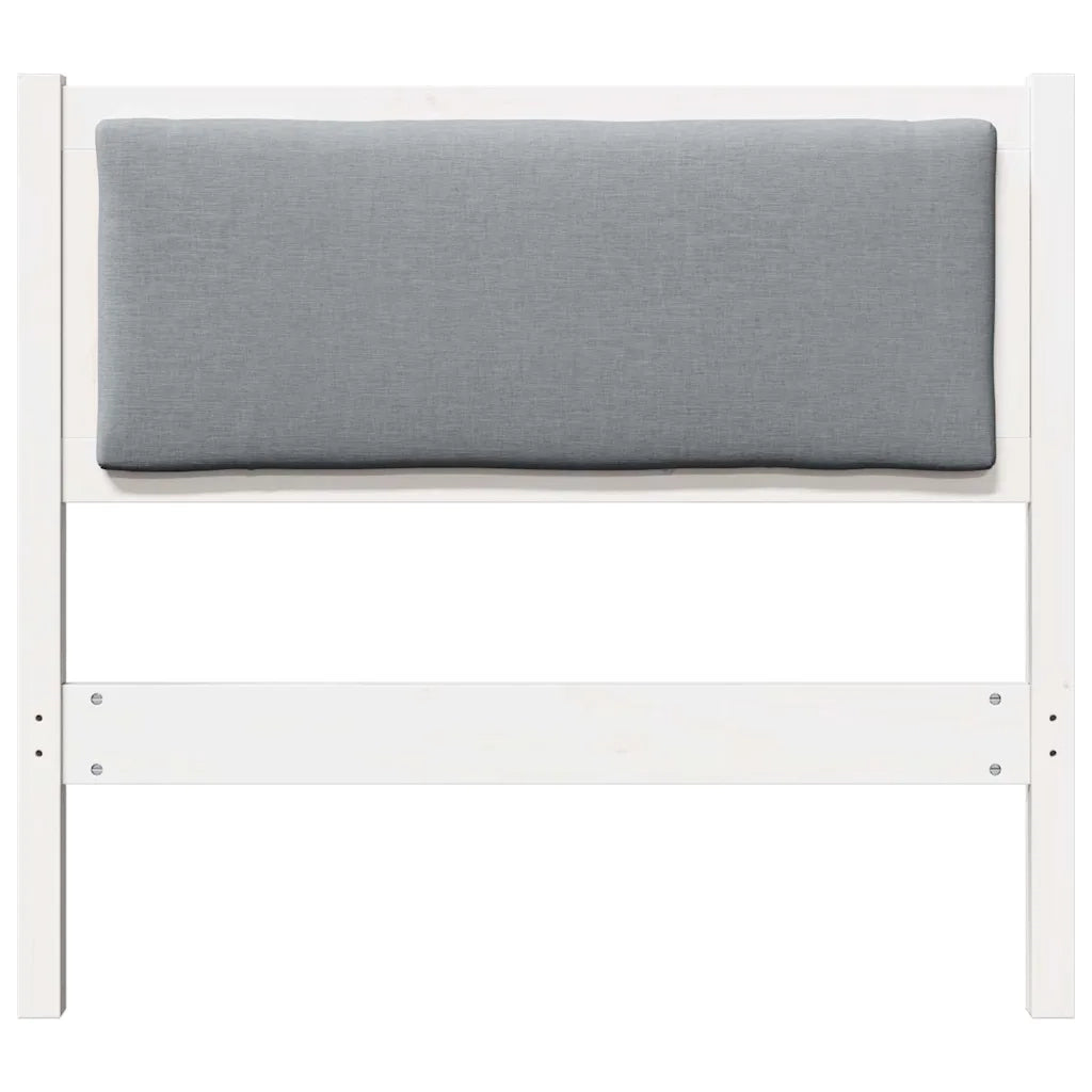 Testiera Altro Bianco 100 cm Legno di pino massello