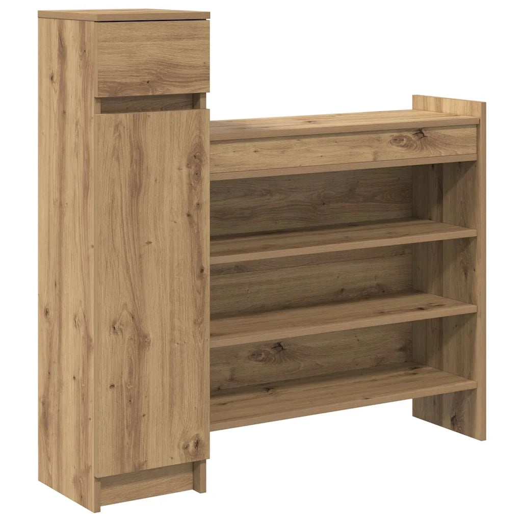 Mobile per scarpe Rovere artigianale 100,5 x 28 x 100 cm 871387
