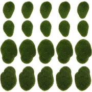 Pietre decorative 40 pezzi - Decorazioni per giardino/aquario - Materiale eco-friendly - Dimensioni 7x5 cm - Pietre decorative per giardino/aquario