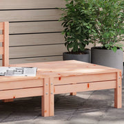 Sedia da giardino-Poggiapiedi da Giardino in Legno Massello di Douglas 205218