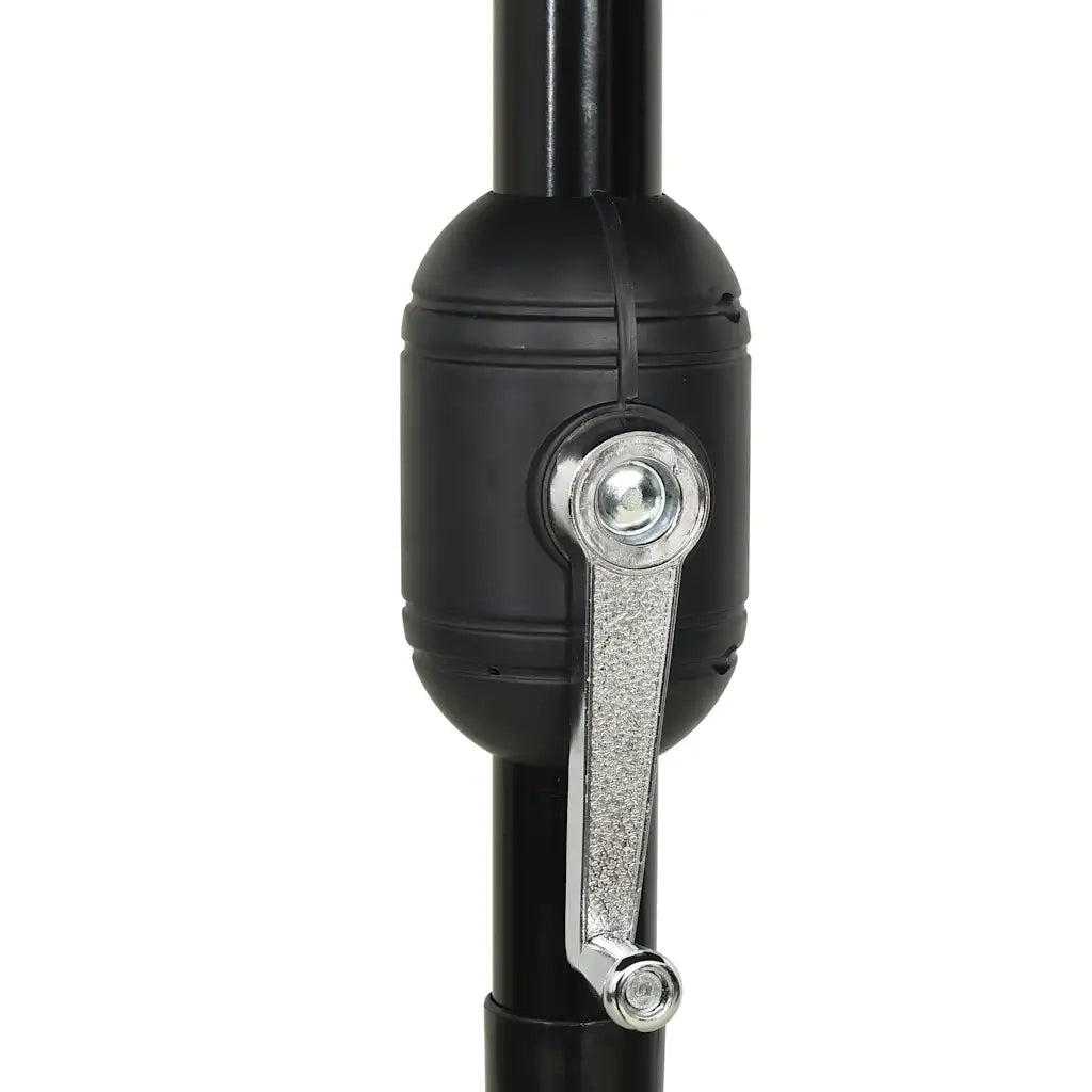 Ombrello | Parasolne a 3 Livelli con Palo in Alluminio Verde 2,5 m