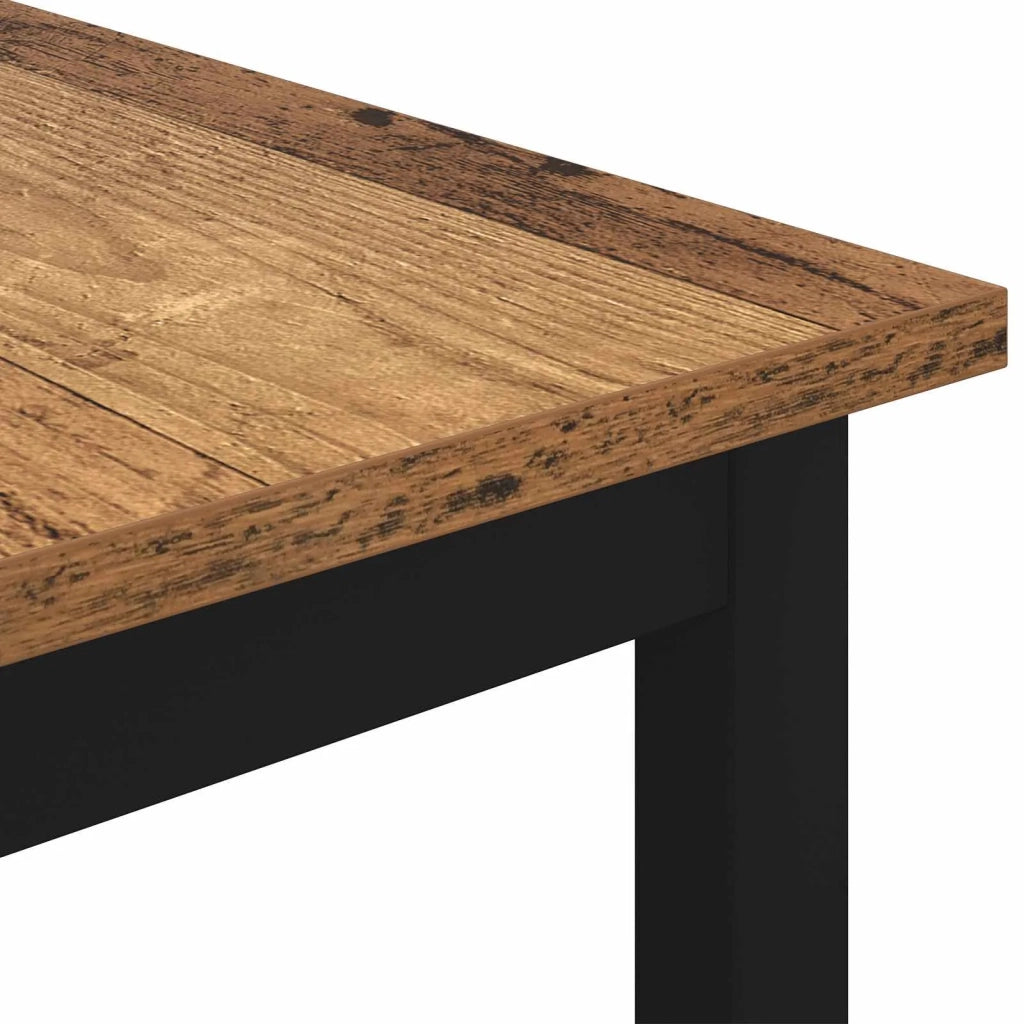 Tavolino da salotto | Tavolino da caff¨¨ | Tavolino da Soggiorno Legno vecchio 60 x 60 x 36 cm