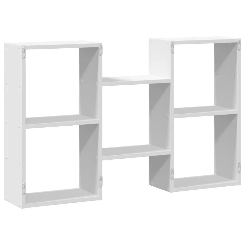 Scaffale a Parete Bianco 96x18x60 cm in Truciolato 853227