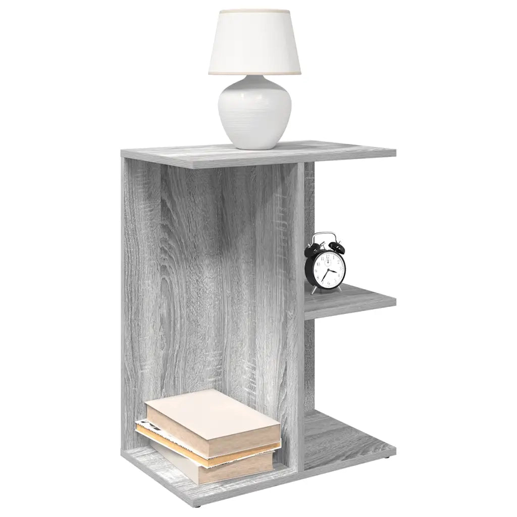 Comodino | Armadio da Notte | Mobiletto da notte Grigio Sonoma 46,5x29x61 cm in Legno Multistrato