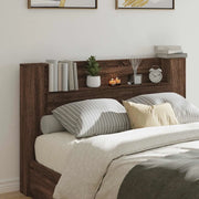 Testiera Letto Rovere Marrone Legno ingegnerizzato